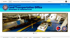 Desktop Screenshot of lto.gov.ph